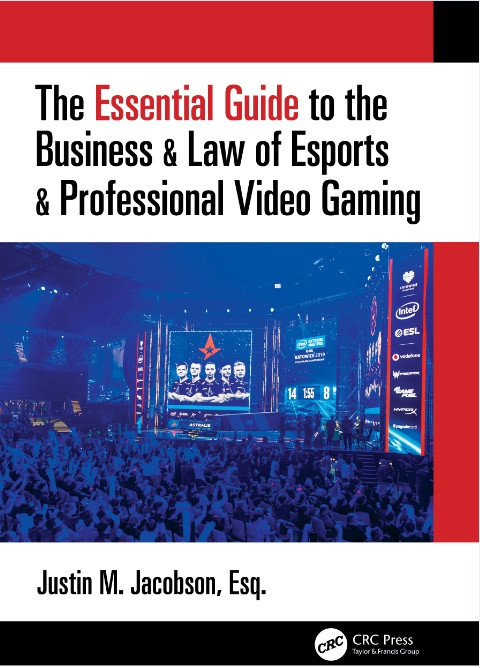 Book cover on esports business and law.