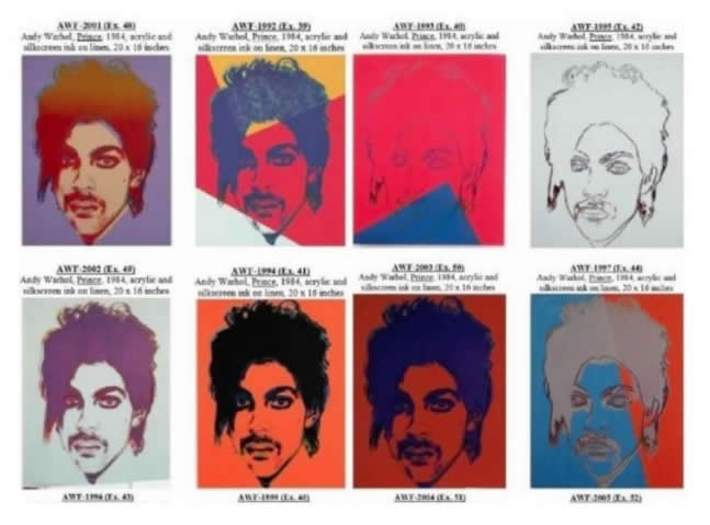 Pop art portraits with vibrant colors.